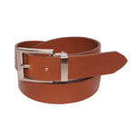 Tan Cut-to-Size Textured Leather Belt