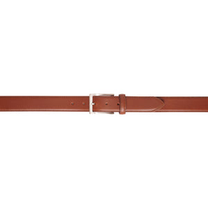 Tan Leather Dress Belt