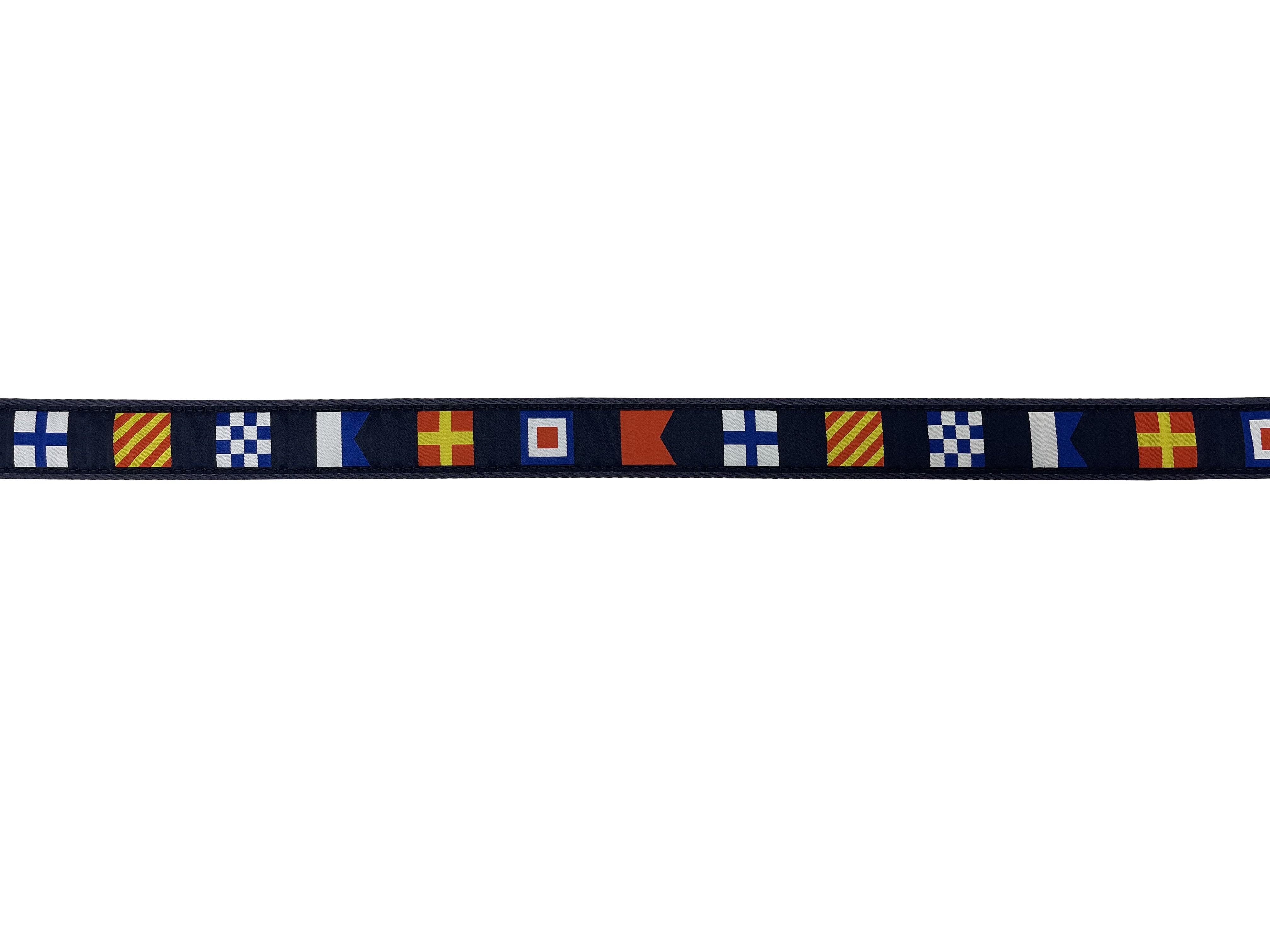 Navy Code Flags Custom Ribbon Belt
