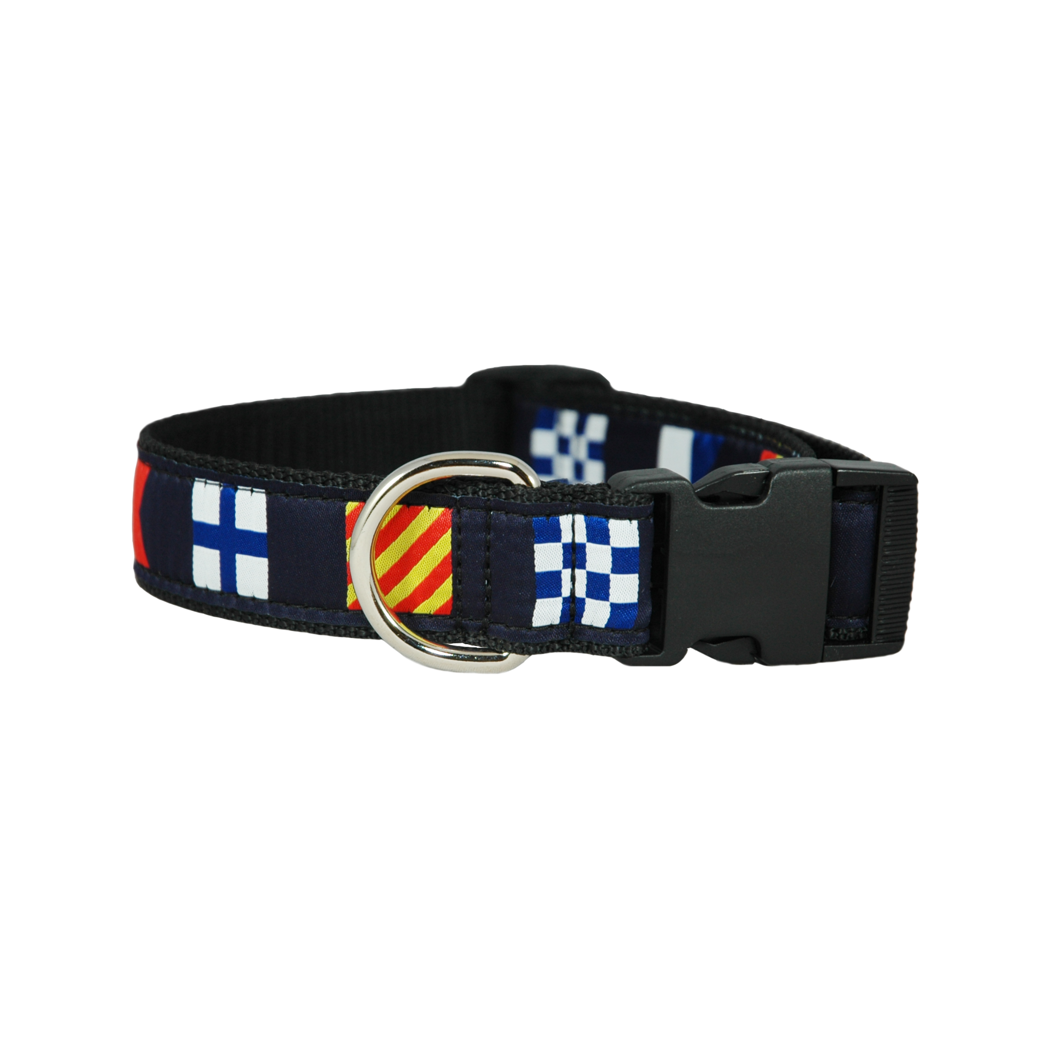 Code Flags Ribbon Dog Collar – YRI Belts